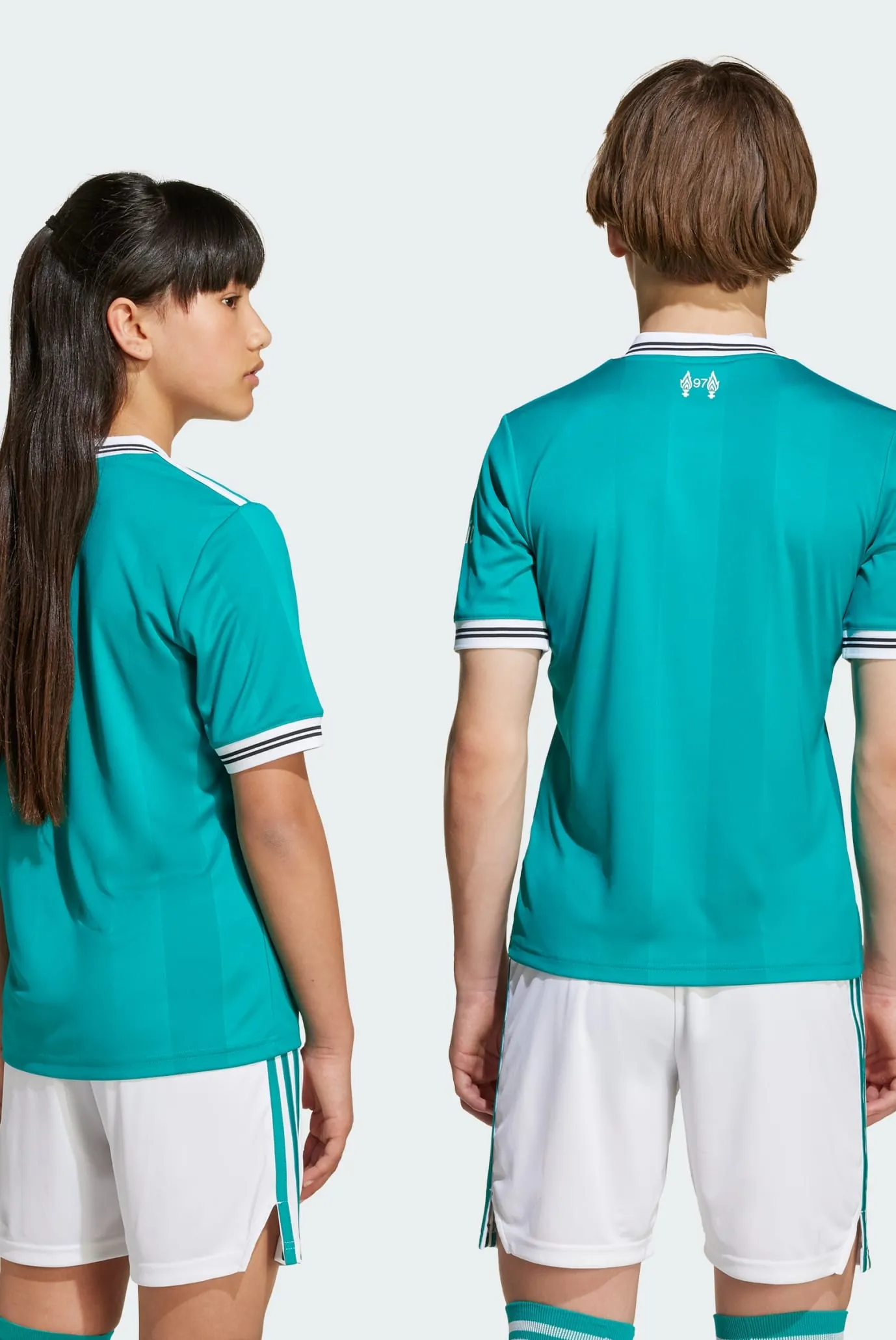 Детская бирюзовая футболка Liverpool FC 25/26 Third Kids 4