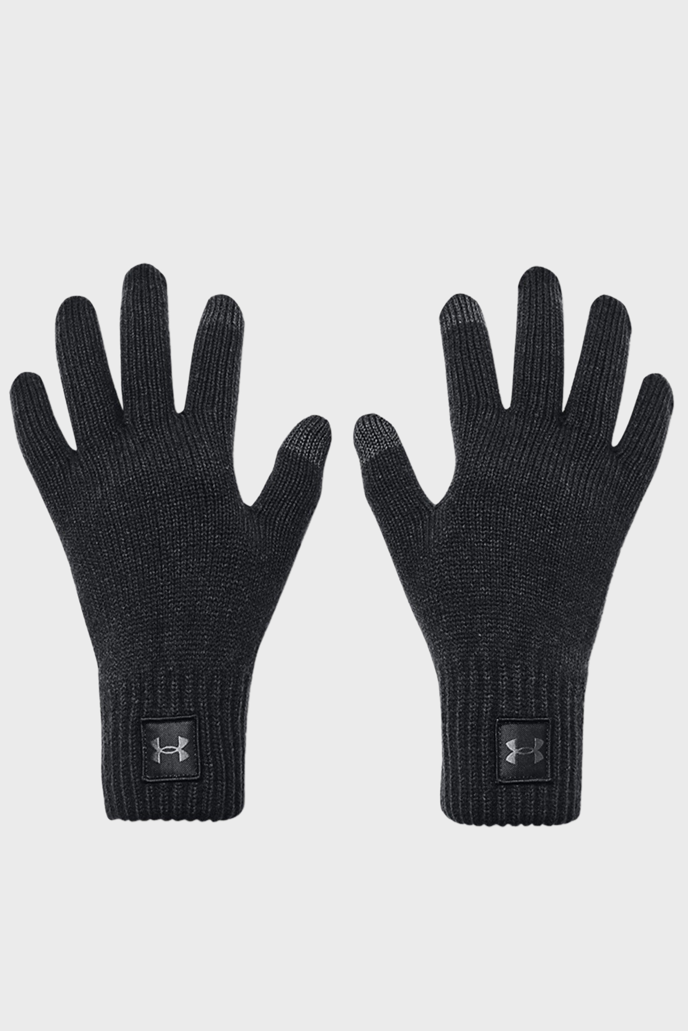 Мужские черные перчатки UA Halftime Gloves 1