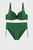 Жіночий зелений купальник