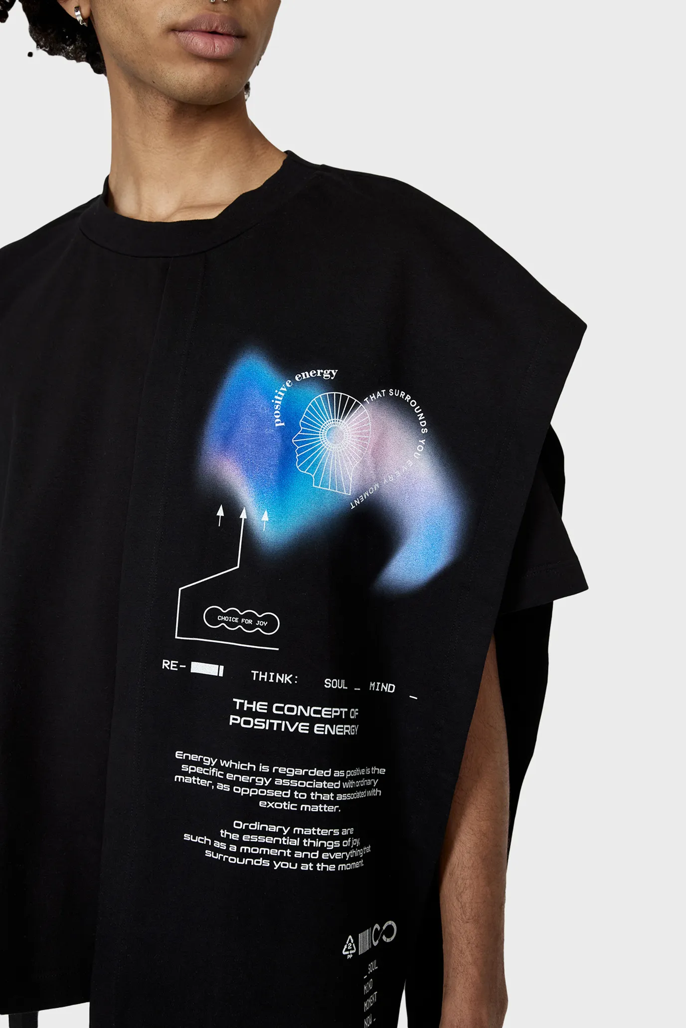 Чорна футболка (унісекс) 5