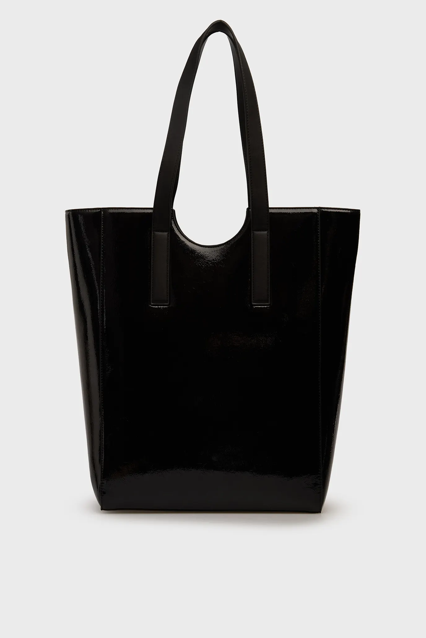 Жіноча чорна сумка metal 4