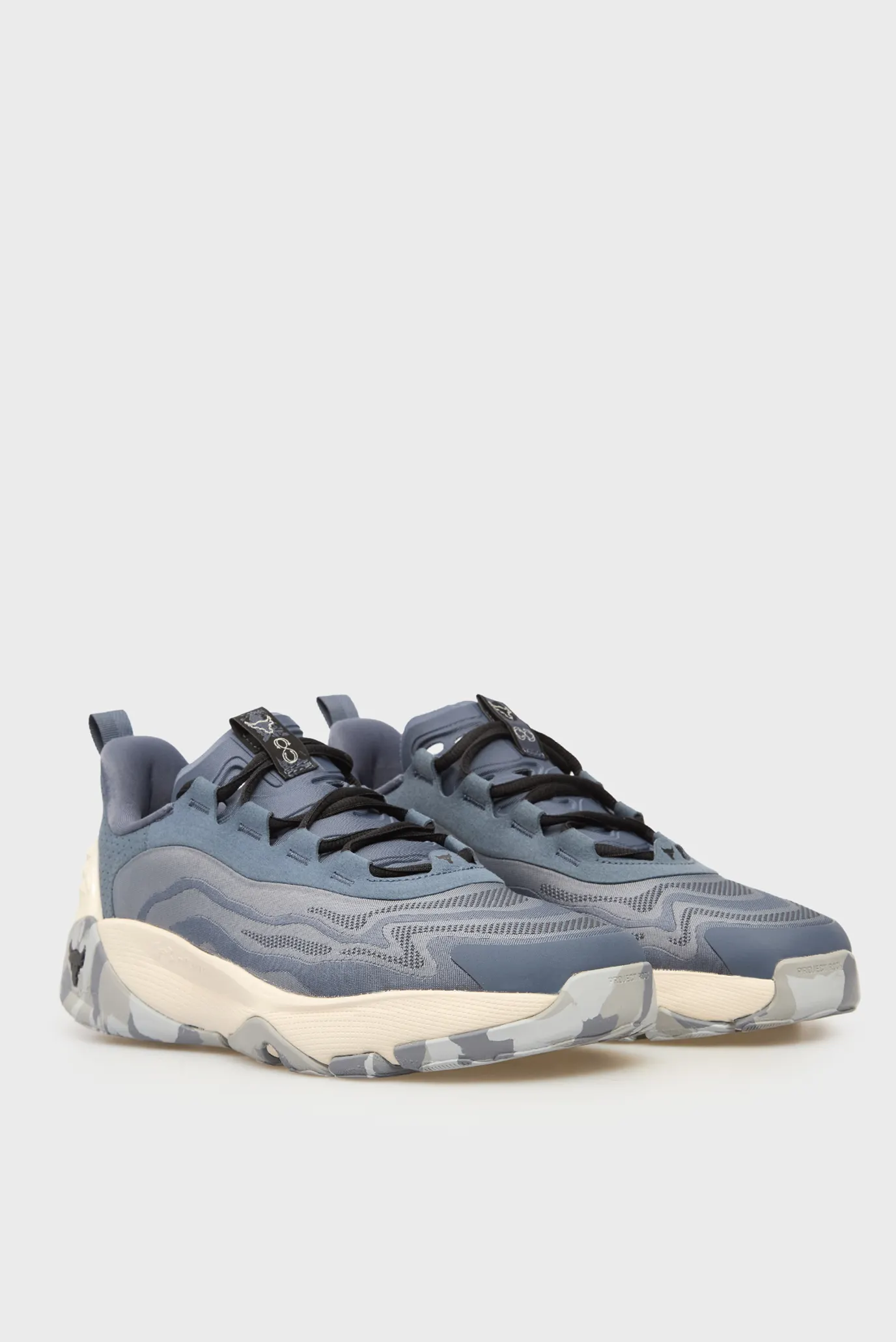 Чоловічі темно-сині кросівки UA Project Rock 8 3