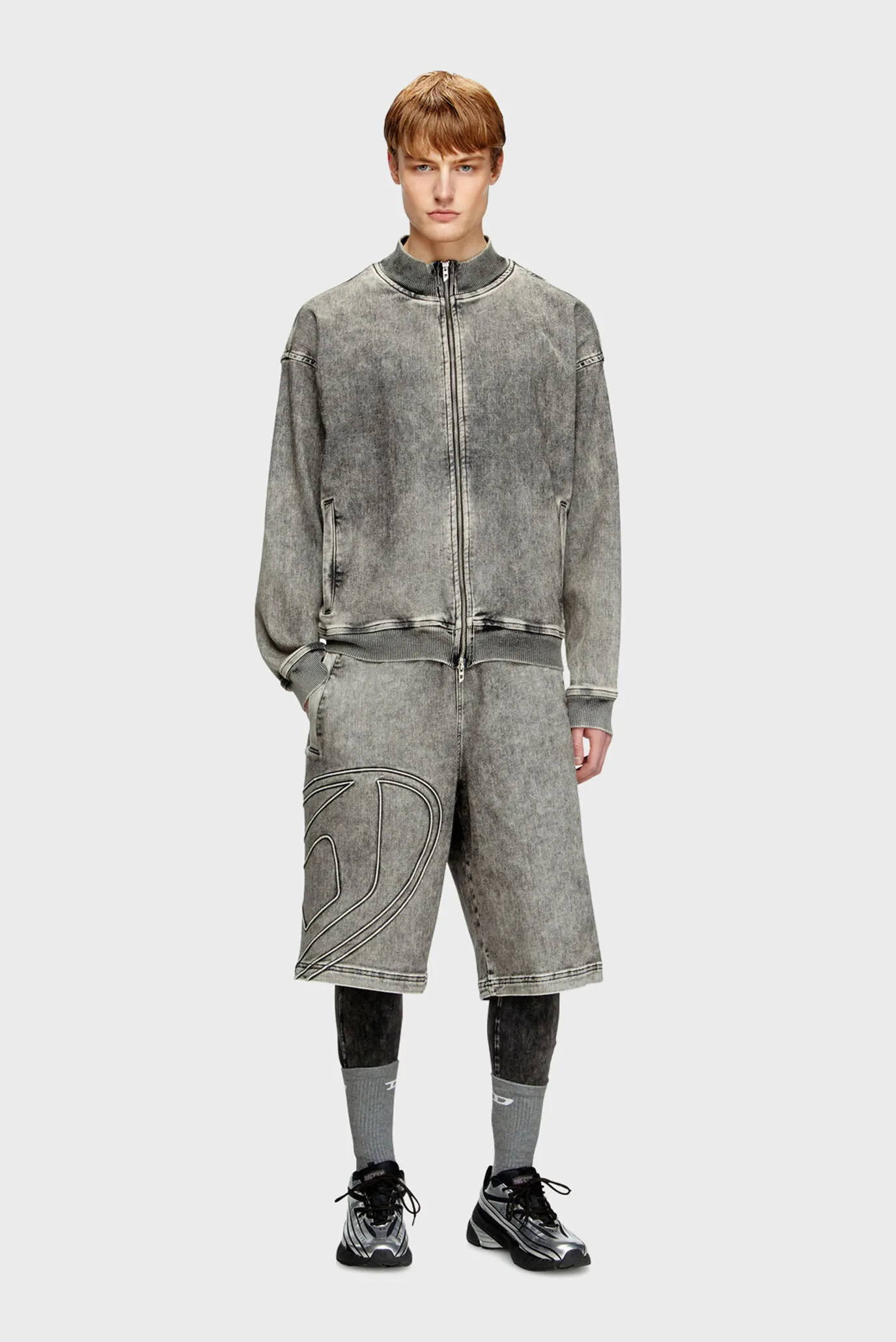 Сірі шорти D-ENNY-S (унісекс) 6