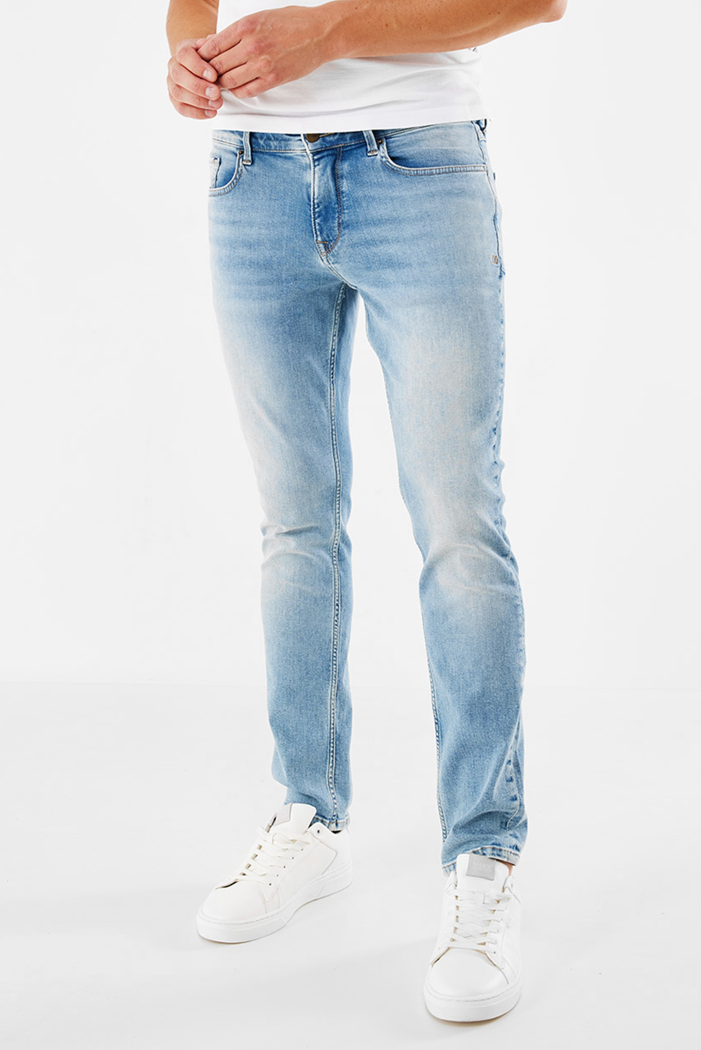 Мужские голубые джинсы LOGAN 1