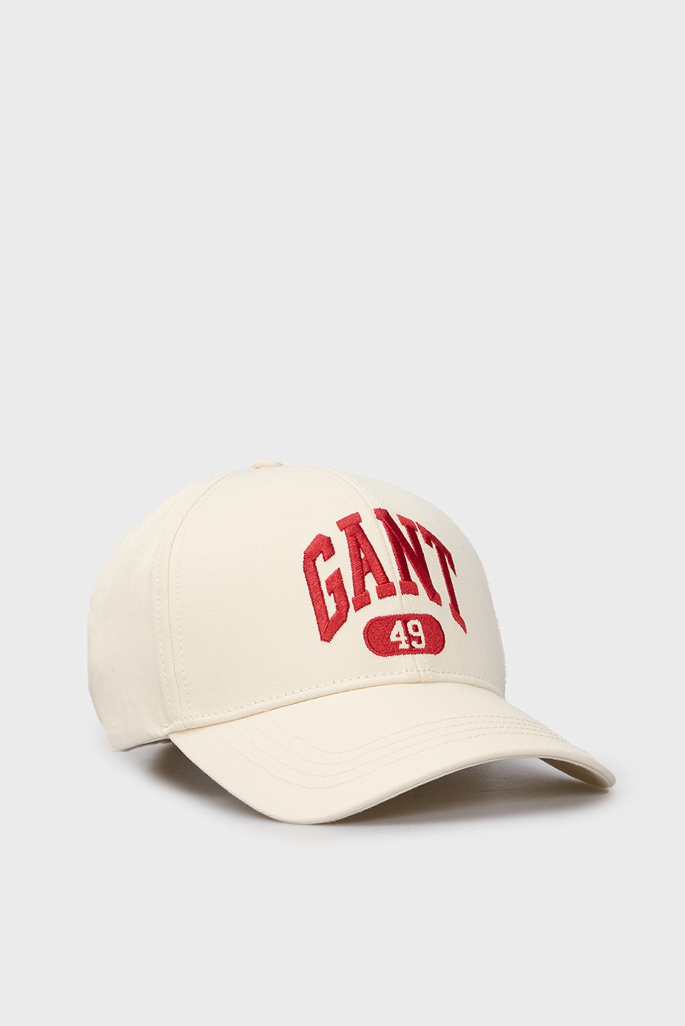 Чоловіча біла кепка GANT 49 ARCH BASEBALL CAP 1