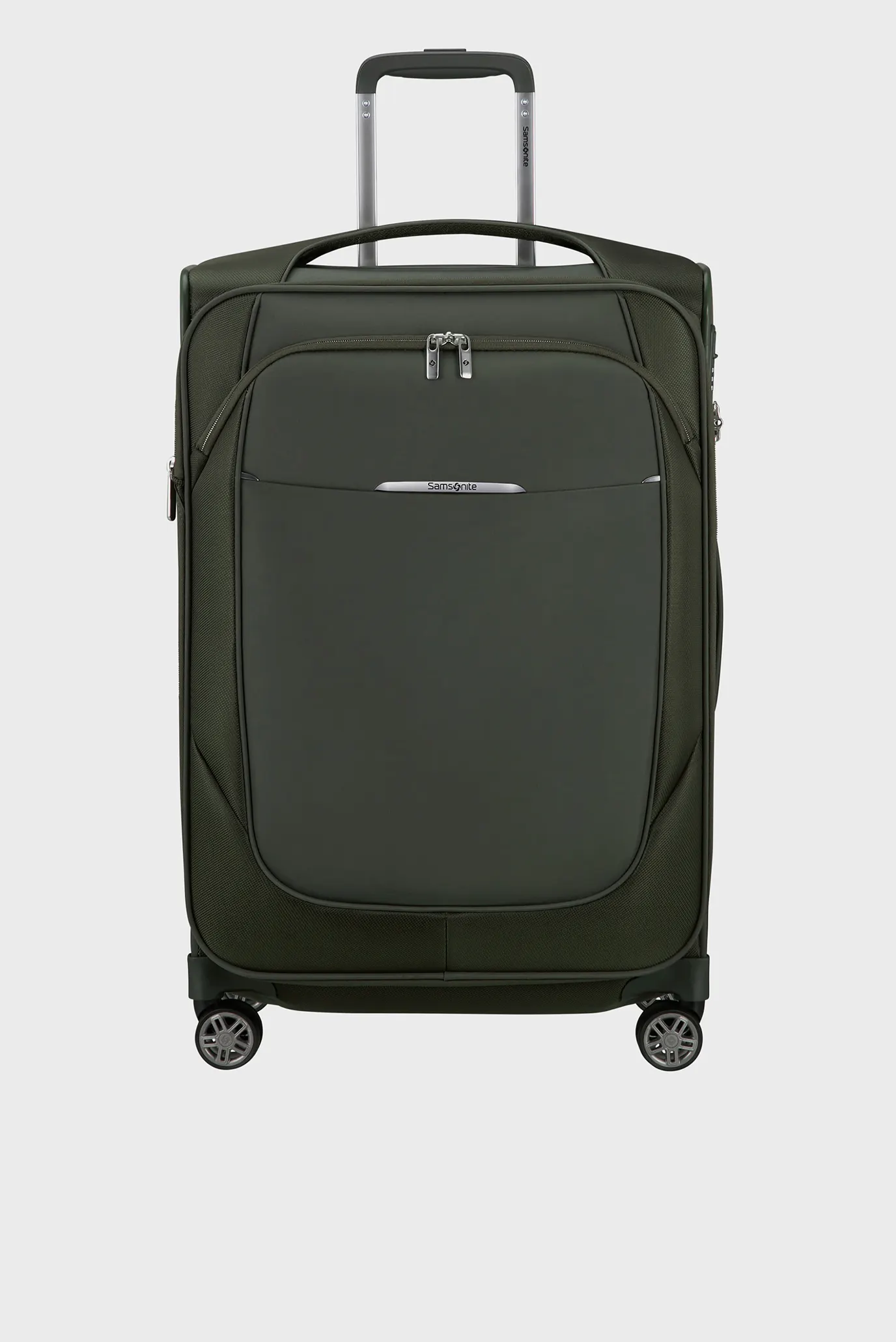 Темно-зелена валіза 67 см RE-LITE 1