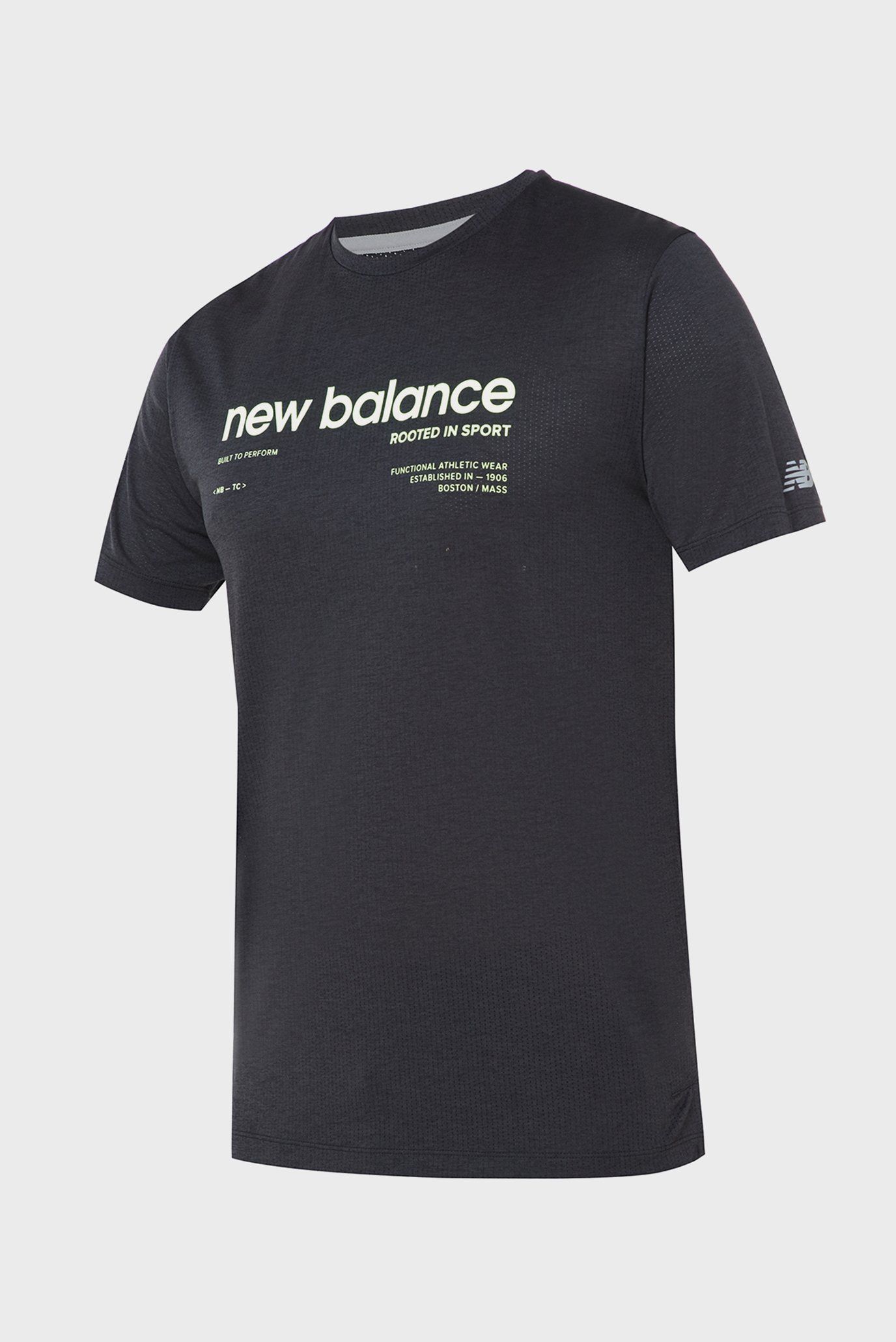 Чоловіча чорна футболка NB Performance GR 1