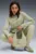 Женский оливковый спортивный костюм (худи, брюки) Hooded Sweat Suit Women