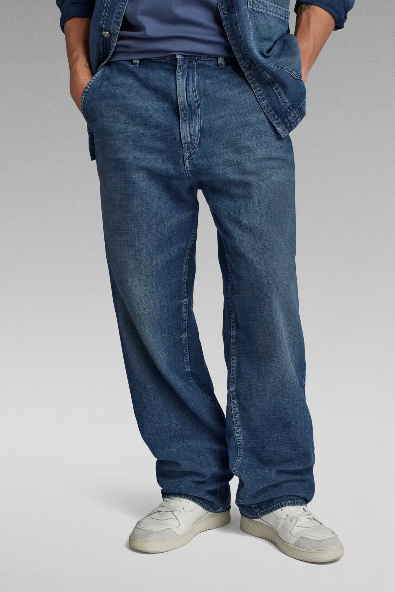 Чоловічі сині джинси Modson Straight Chino 1