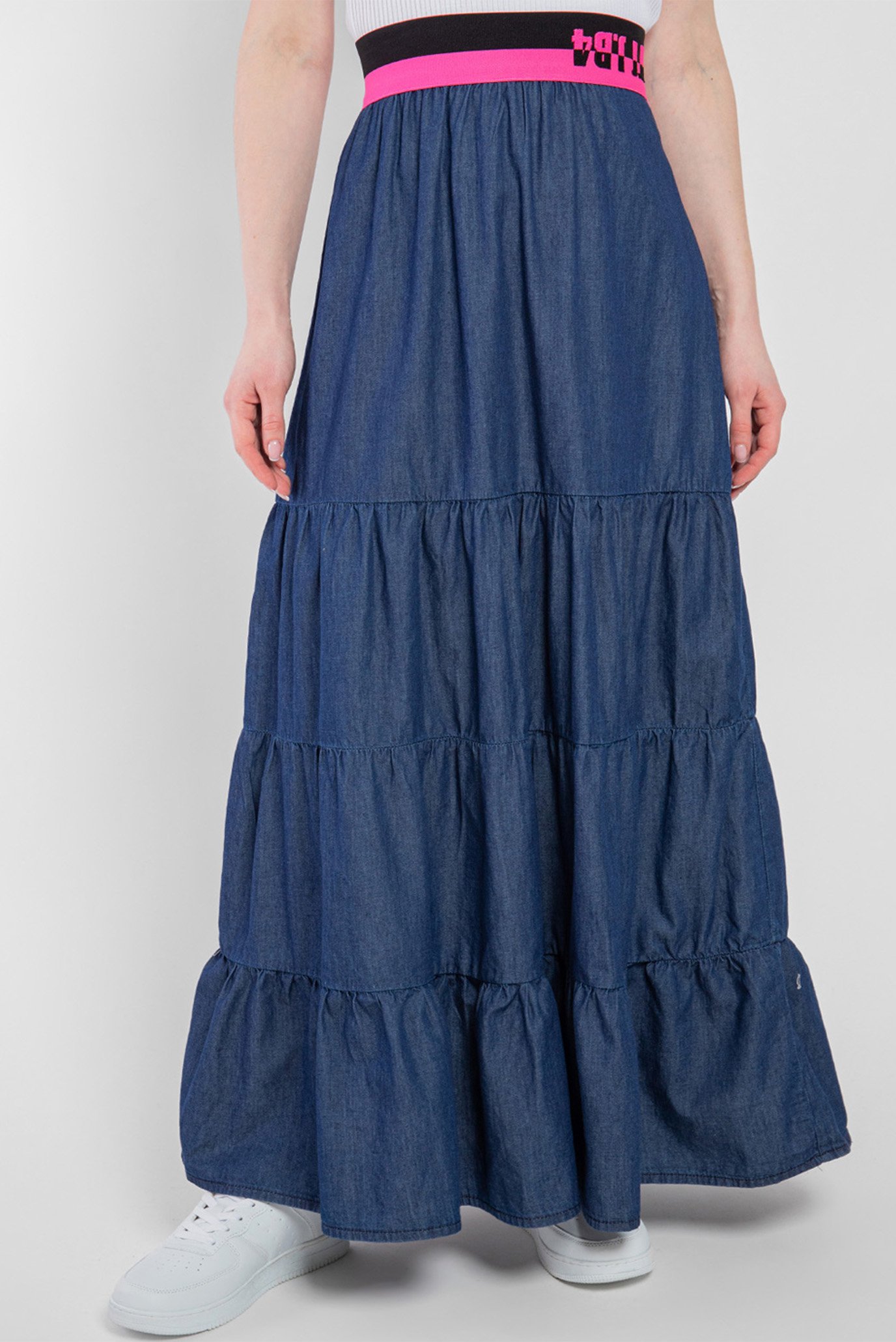 Женская темно-синяя юбка 1