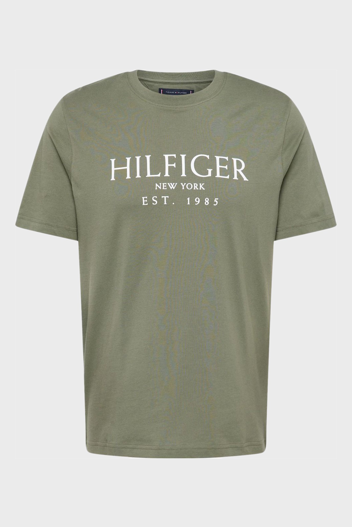 Чоловіча оливкова футболка BIG HILFIGER TEE 1