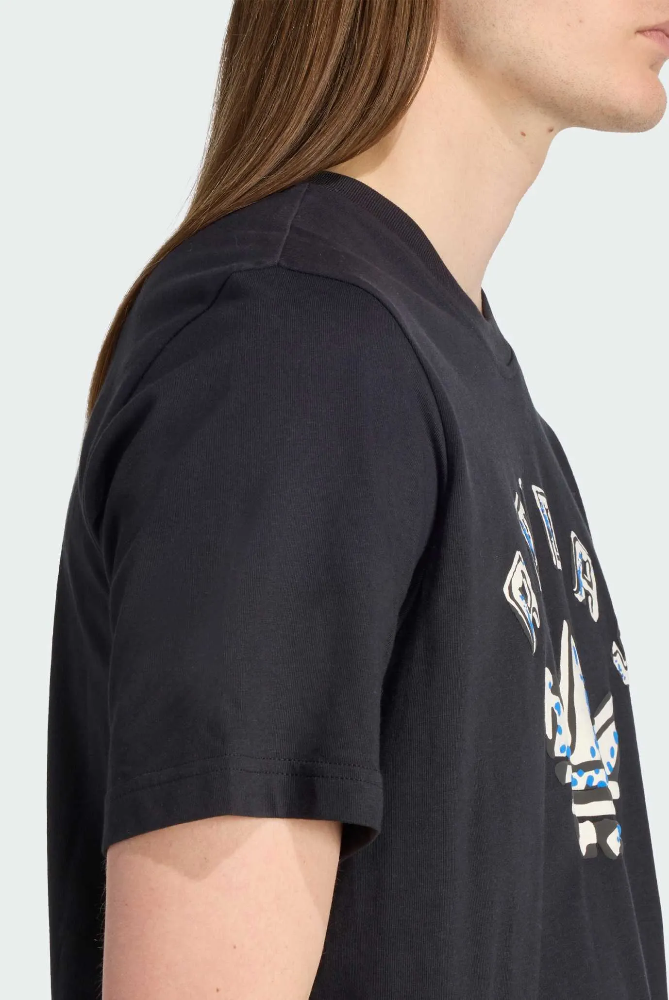 Чоловіча чорна футболка Graphic 5