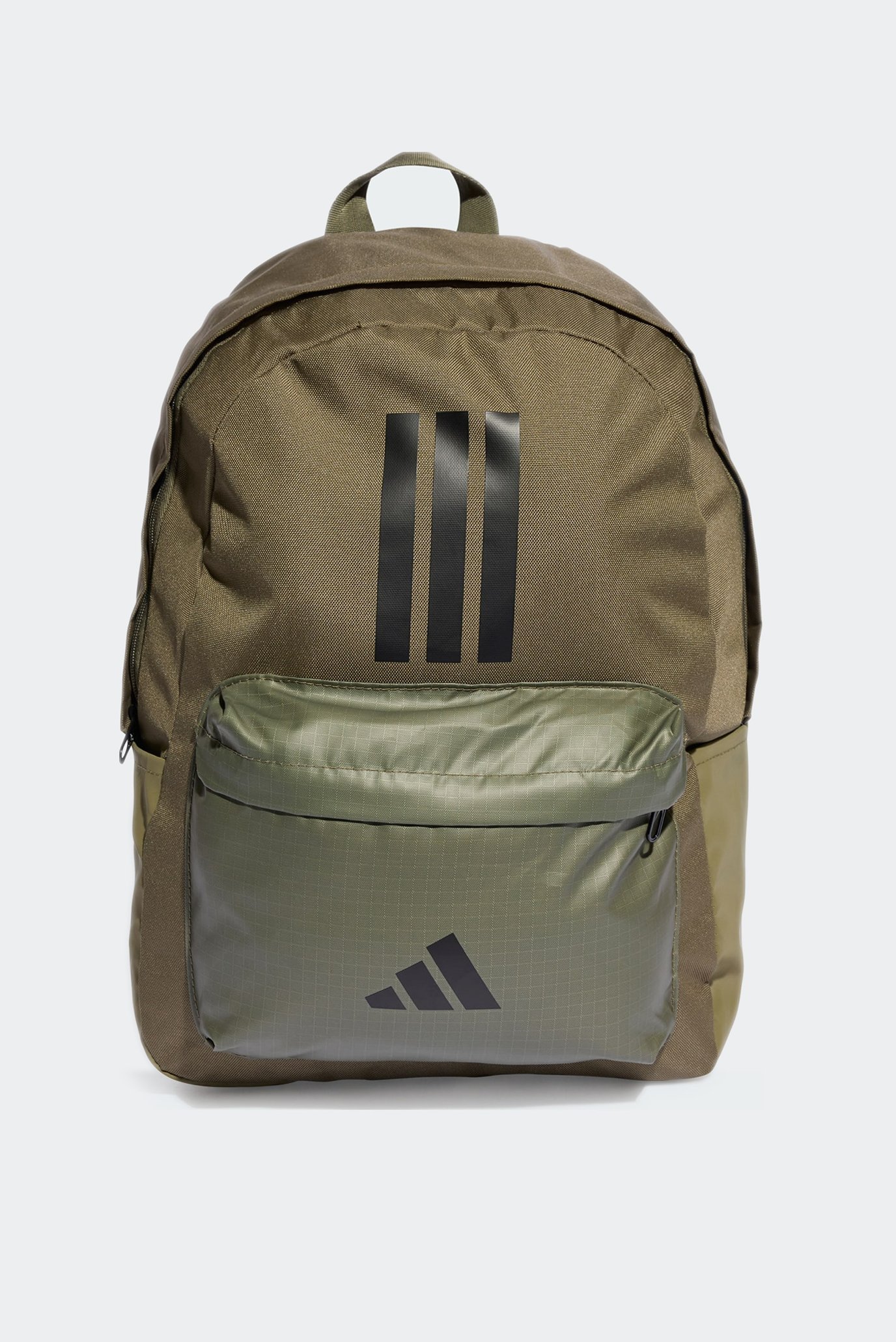 Оливковый рюкзак Classic Back-to-School 3-Stripes 1