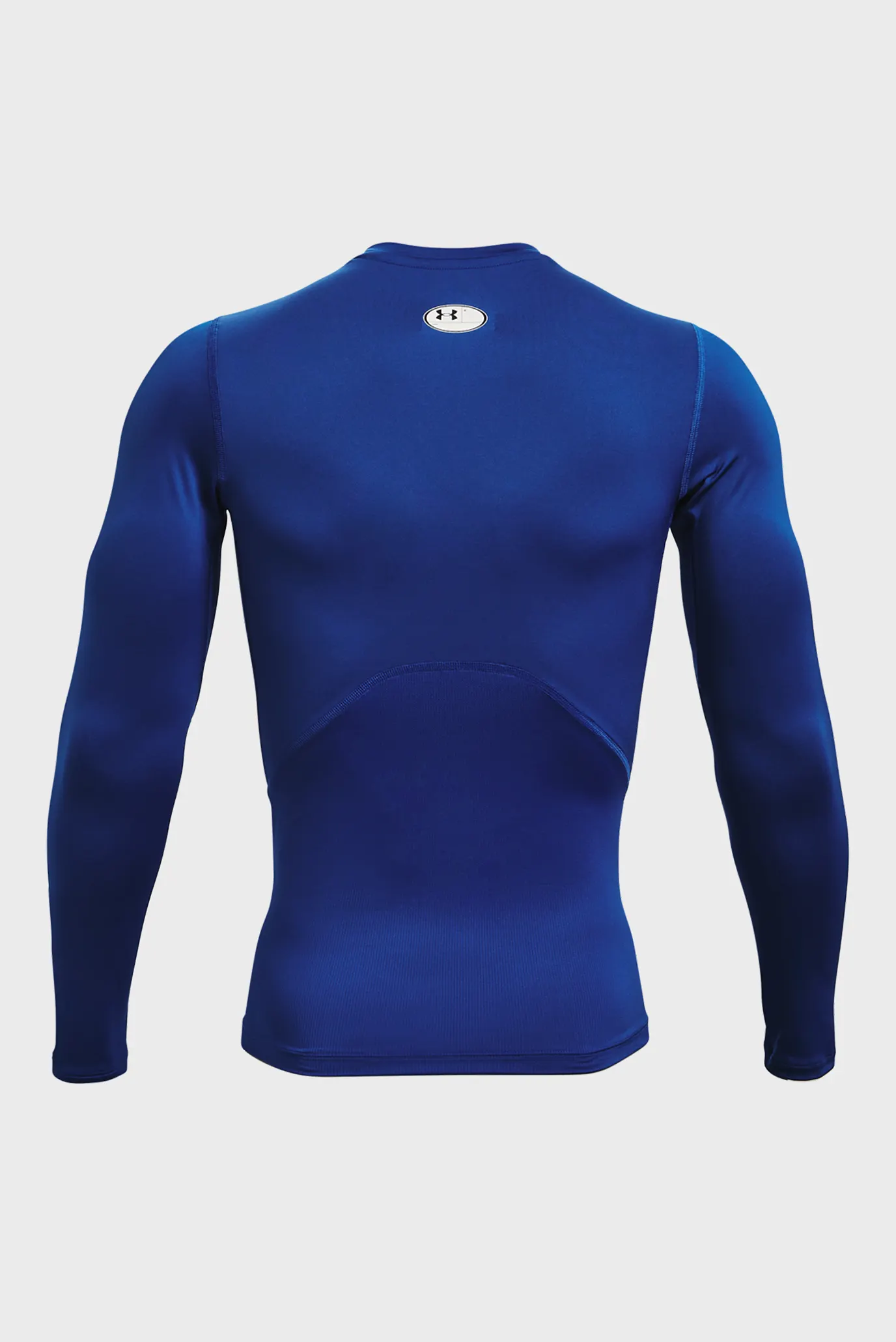 Чоловічий синій лонгслів UA HG Armour Comp LS 6