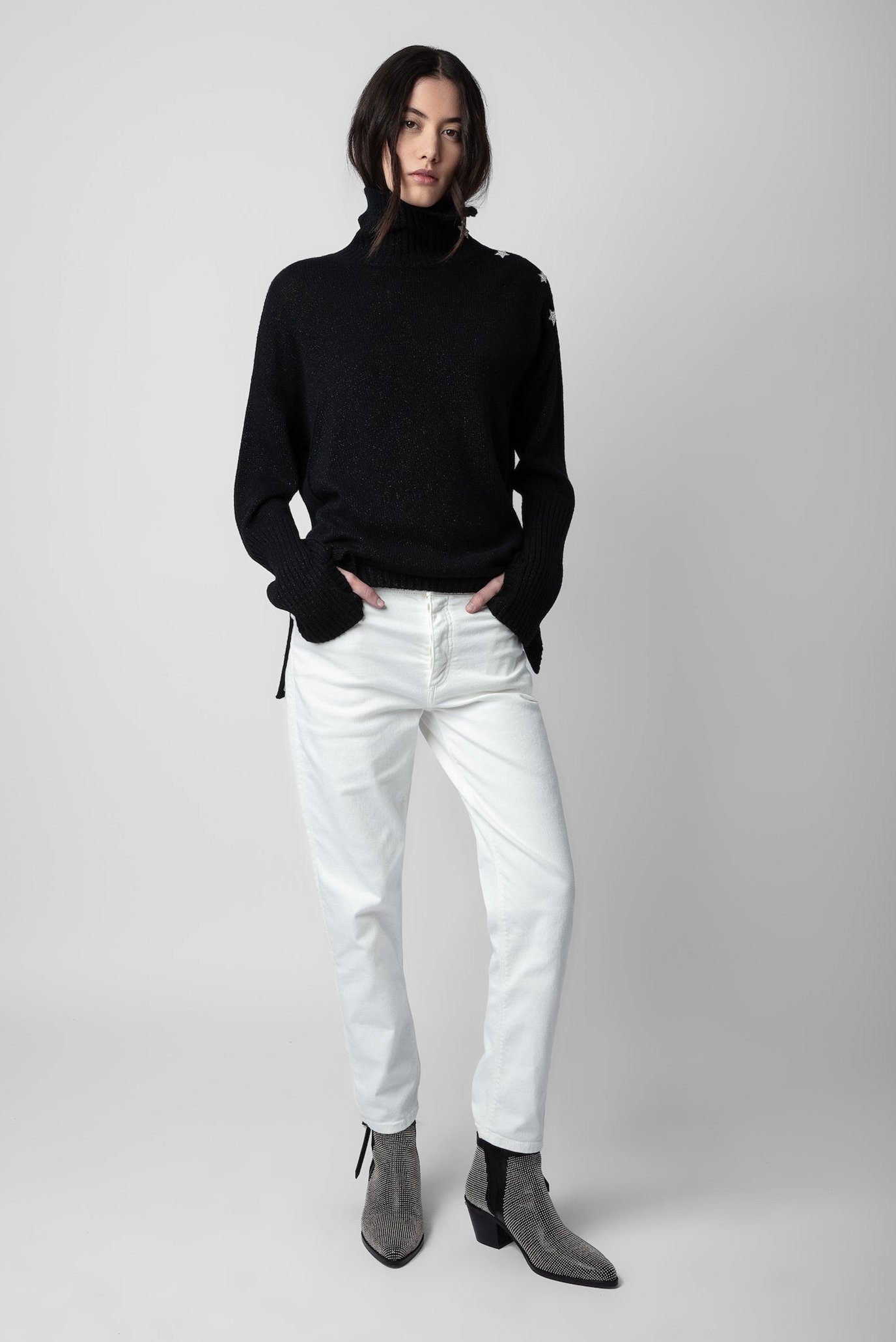 Жіночі білі джинси Mamma 1