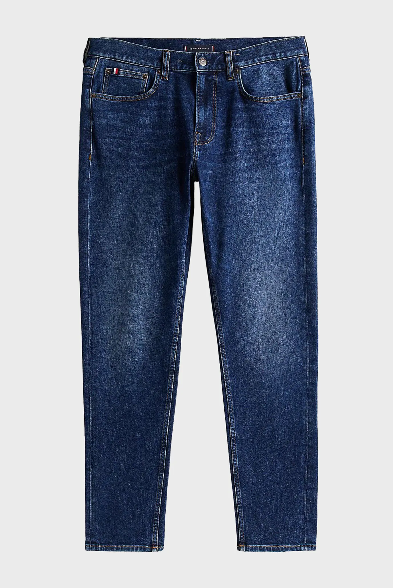 Мужские темно-синие джинсы Harlem Relaxed Tapered Leg 5