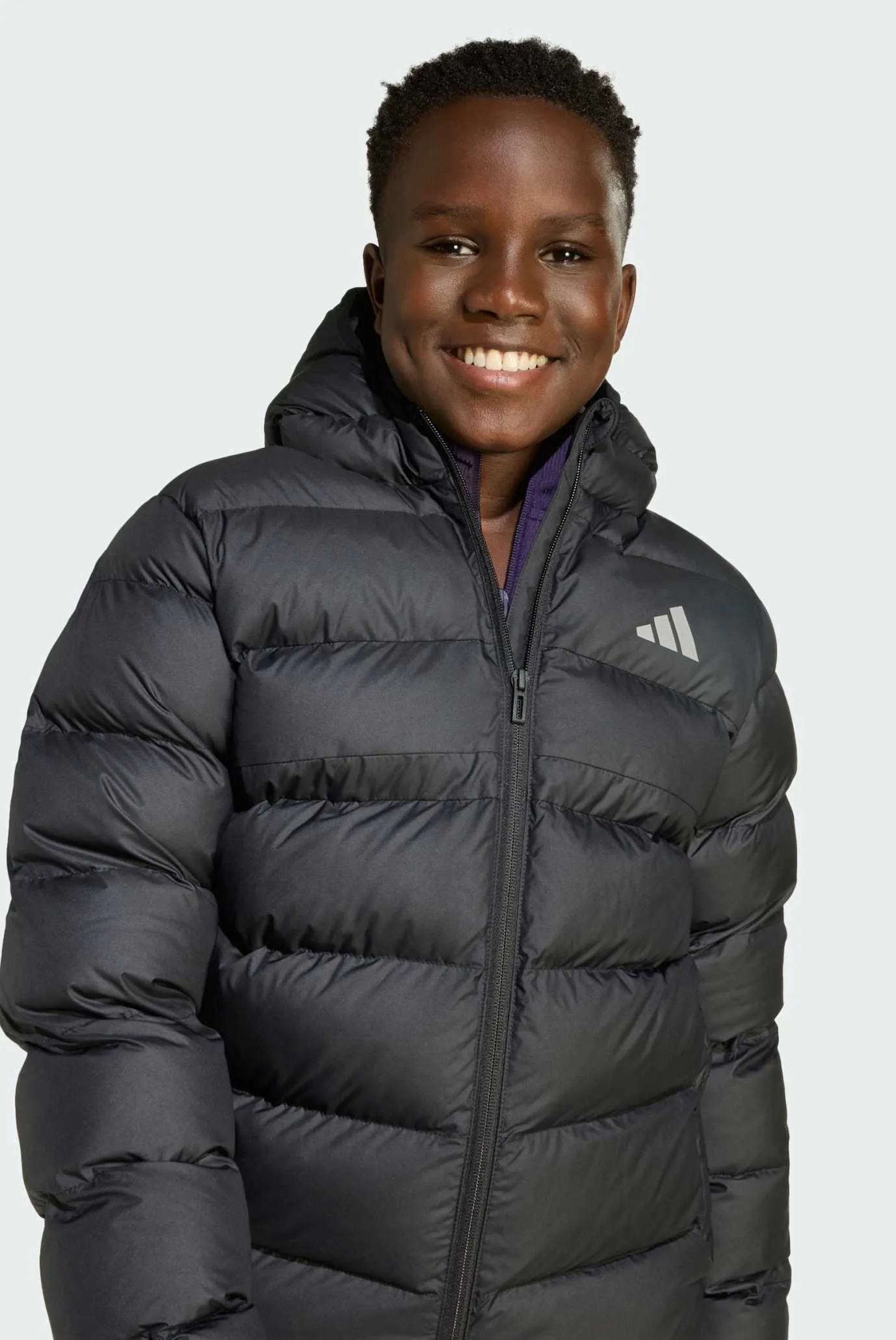 Детская черная куртка Synthetic Kids 6