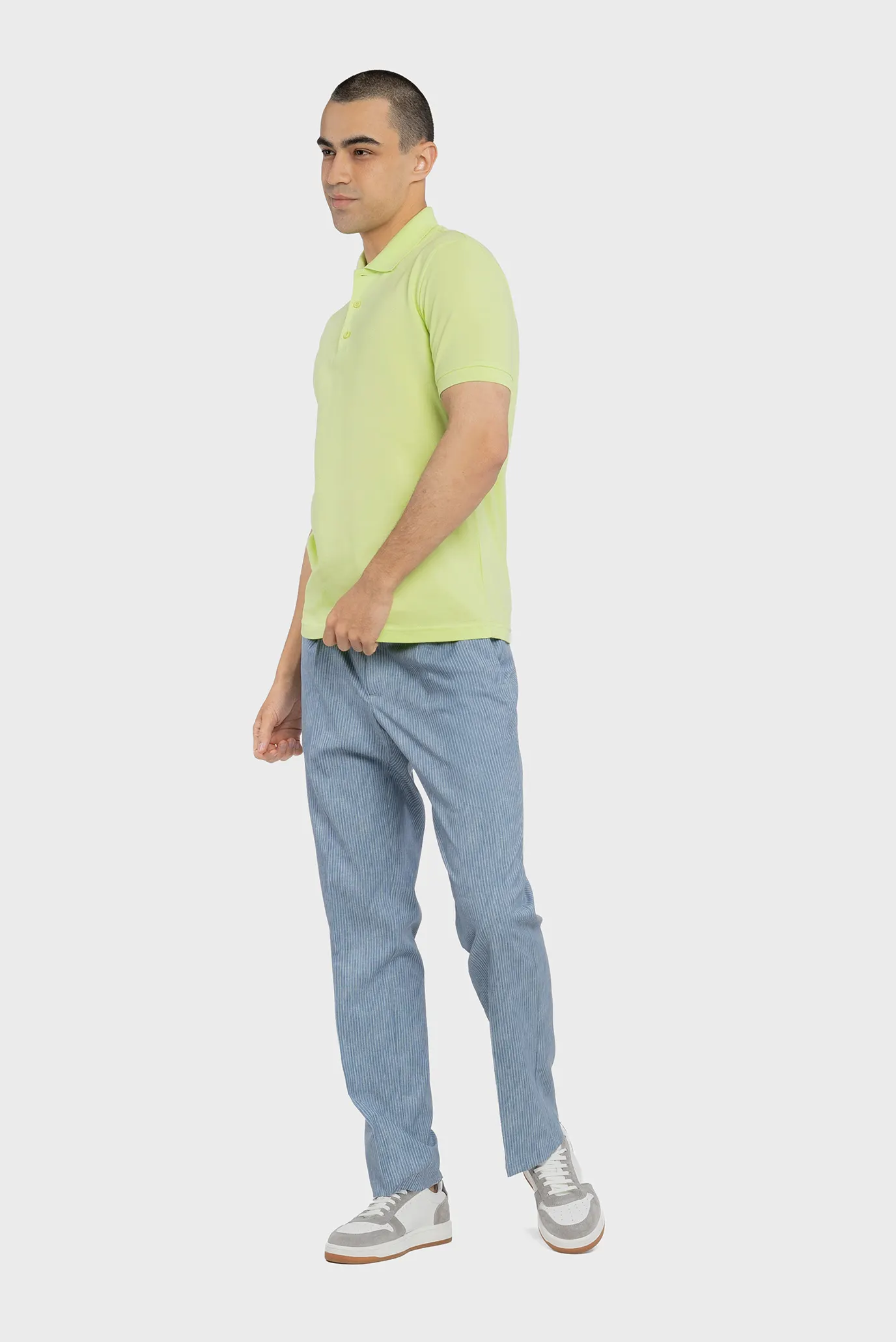 Чоловіче салатове поло 2