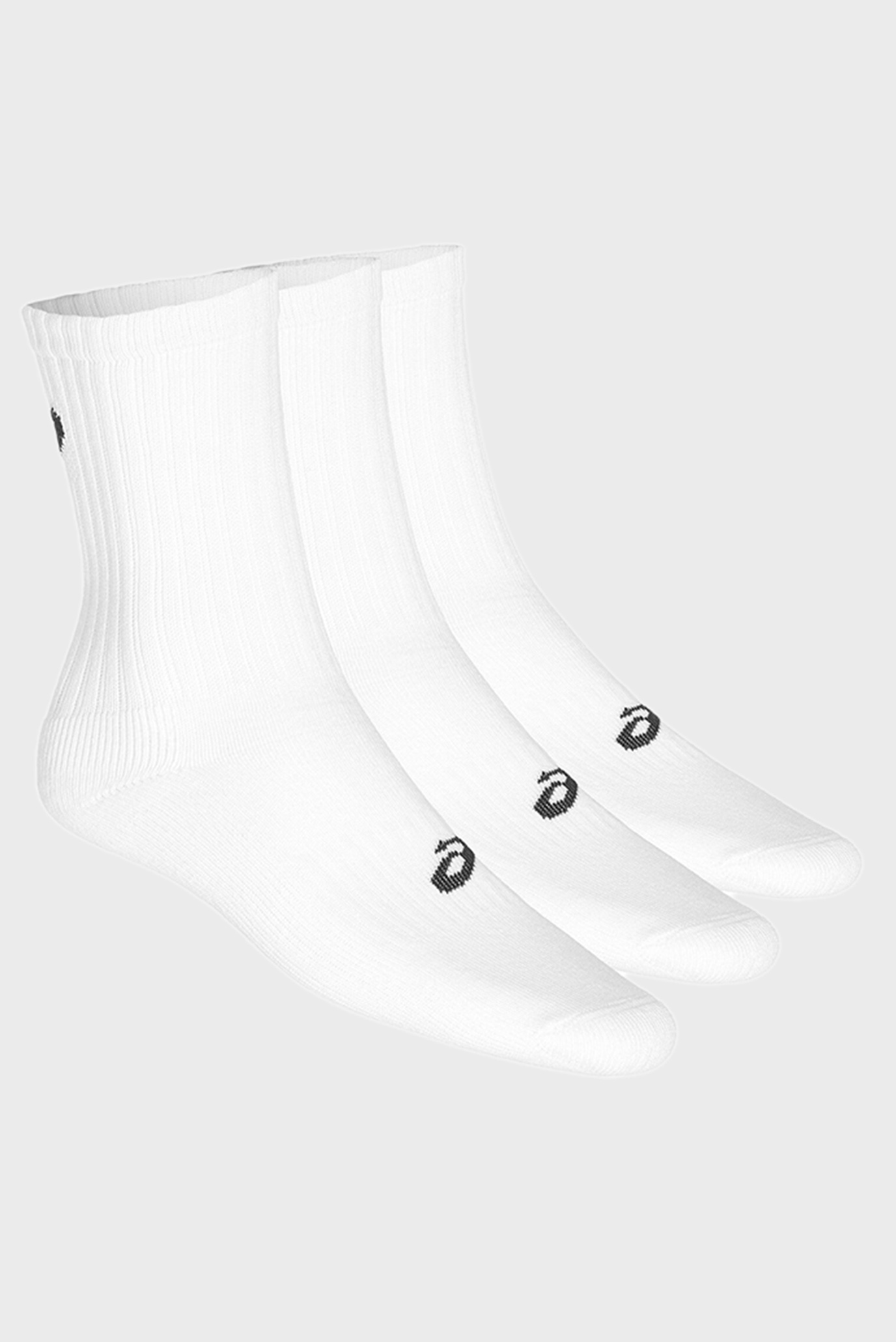 Белые носки для бега (3 пары) Quarter Sock 1