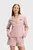 Жіноча рожева піжама (сорочка, шорти) ESSENTIAL