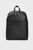 Чоловічий чорний рюкзак CK DIAGONAL CAMPUS BP