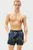 Мужские темно-синие плавательные шорты с узором MEDIUM DRAWSTRING PRINT