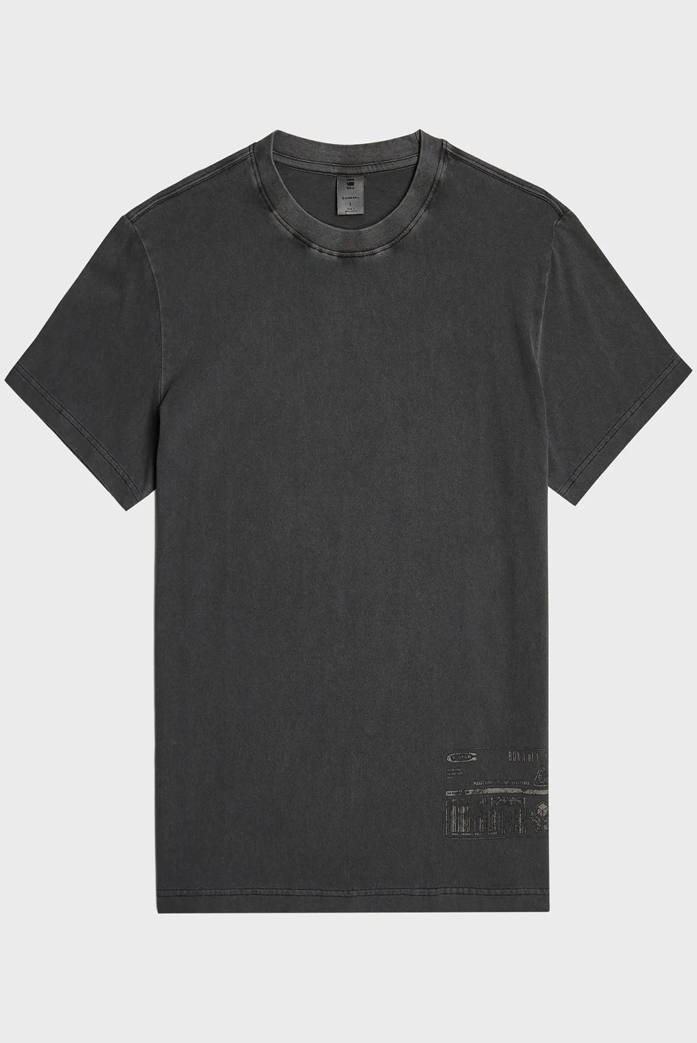 Чоловіча чорна футболка Shipping 7