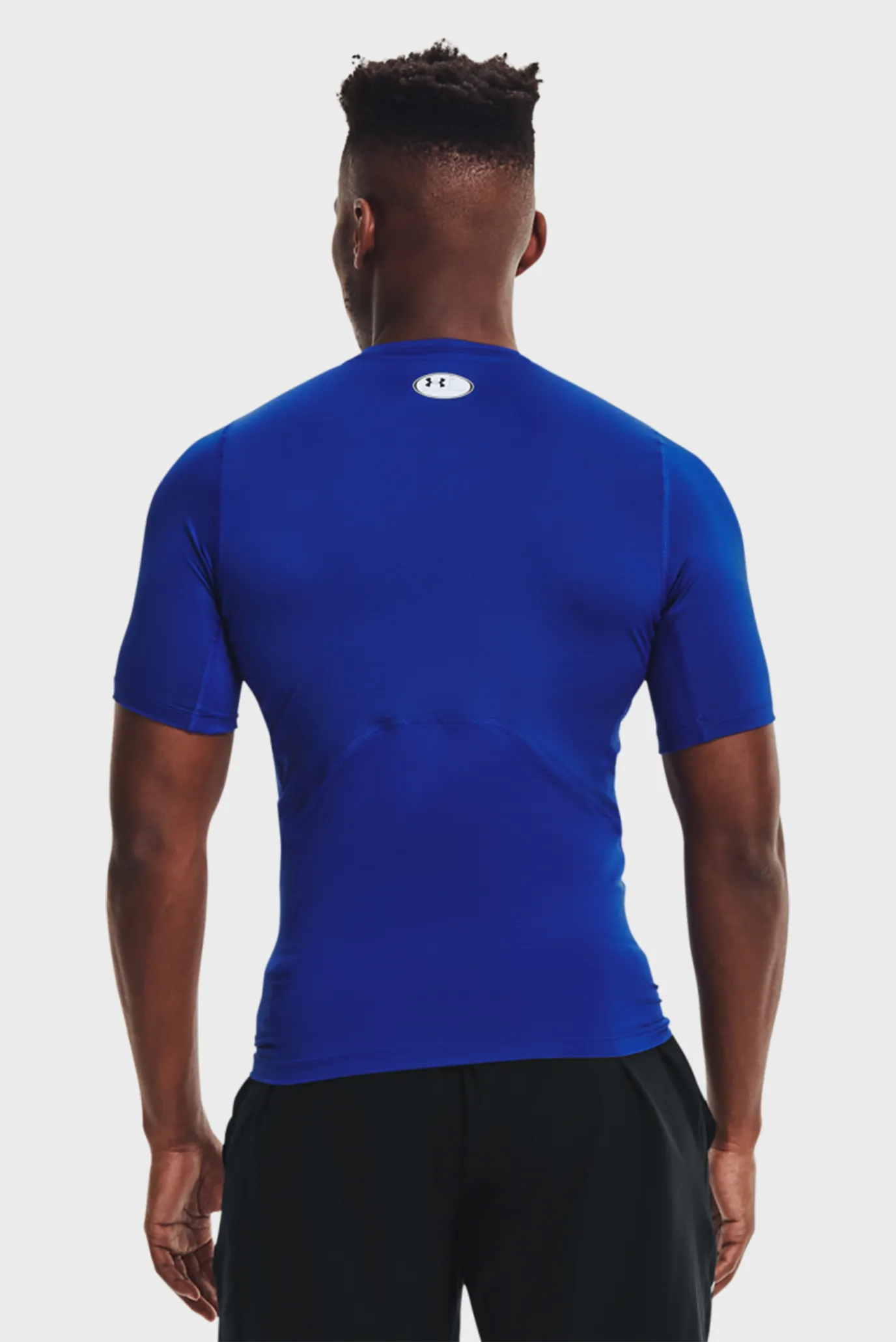Чоловіча синя футболка UA HG Armour Comp SS 3