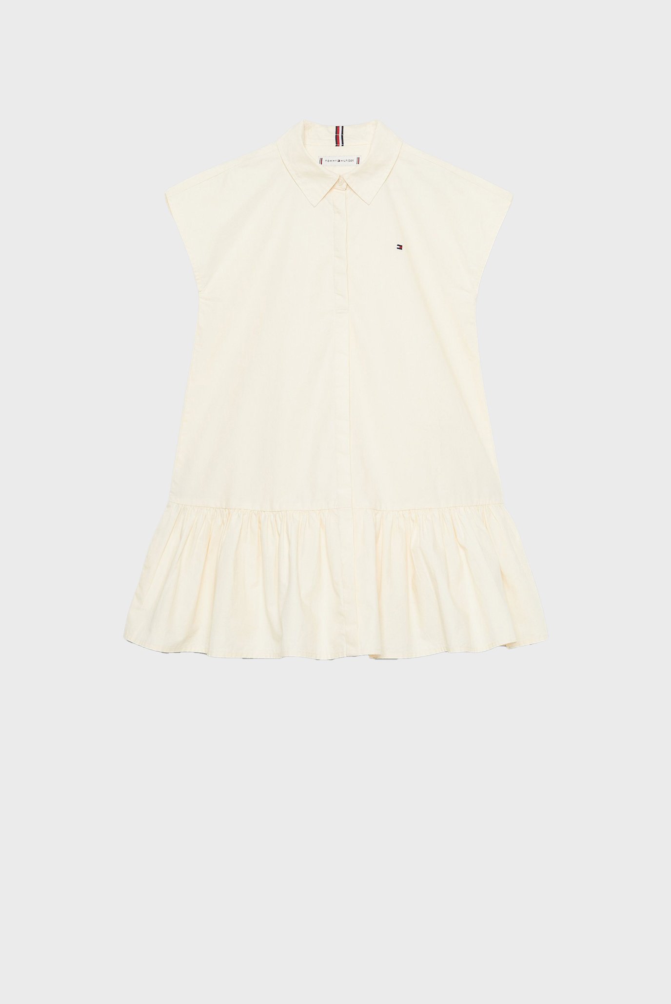 Детское белое платье GLOBAL STRIPE 1