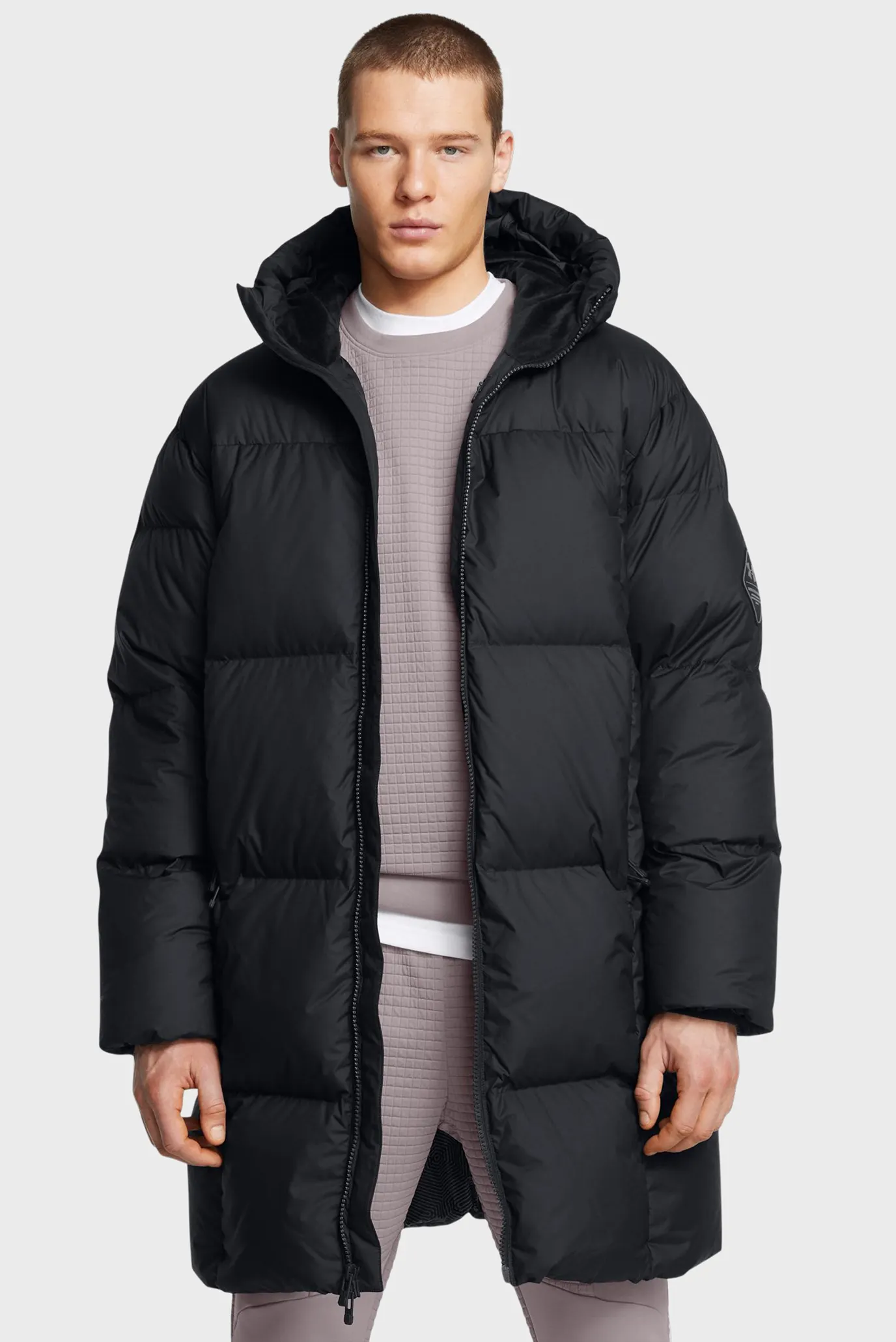 Мужской черный пуховик LIMITLESS DOWN PUFFER PARKA 1