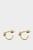 Жіночі золотисті сережки