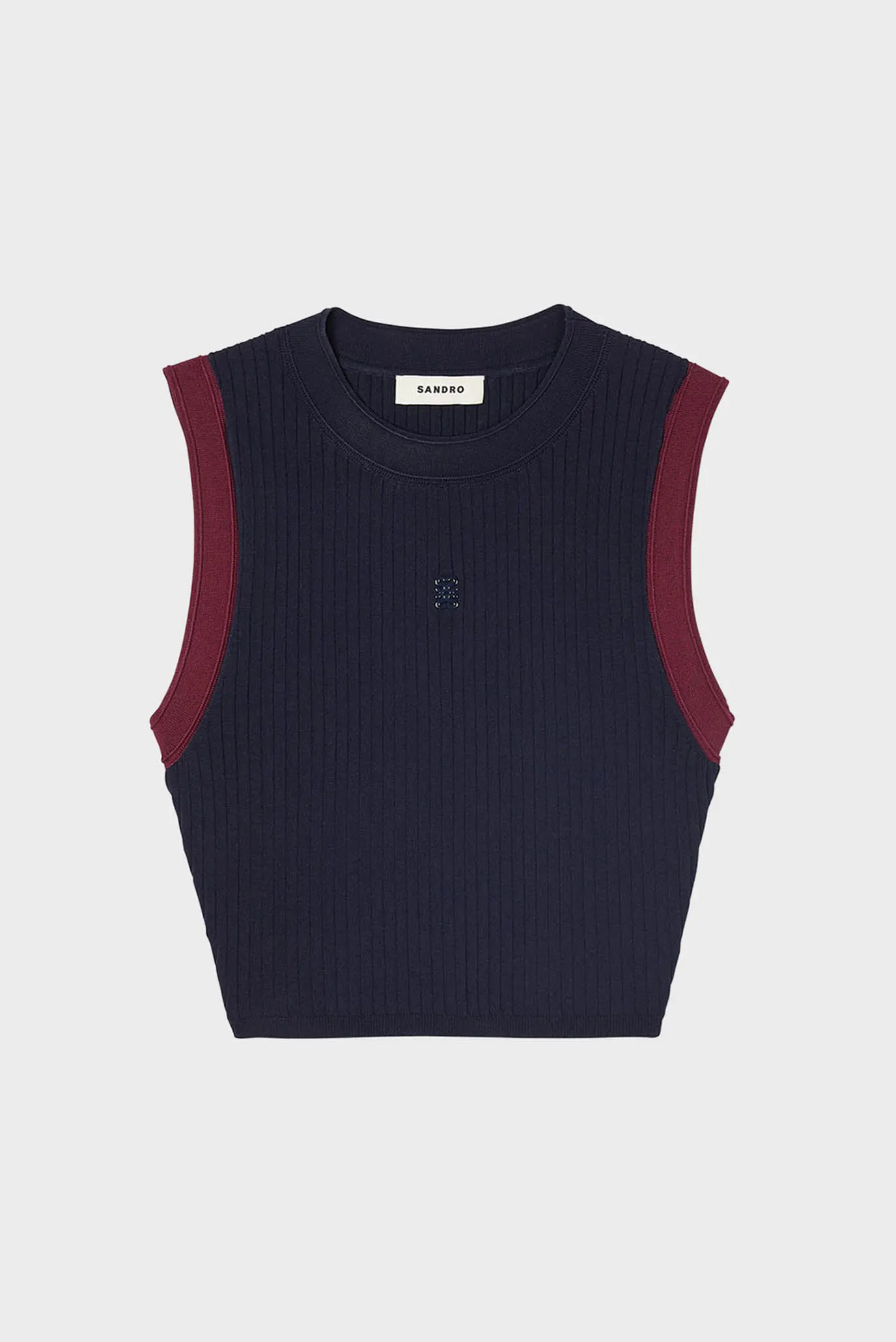 Жіночий темно-синій топ 6