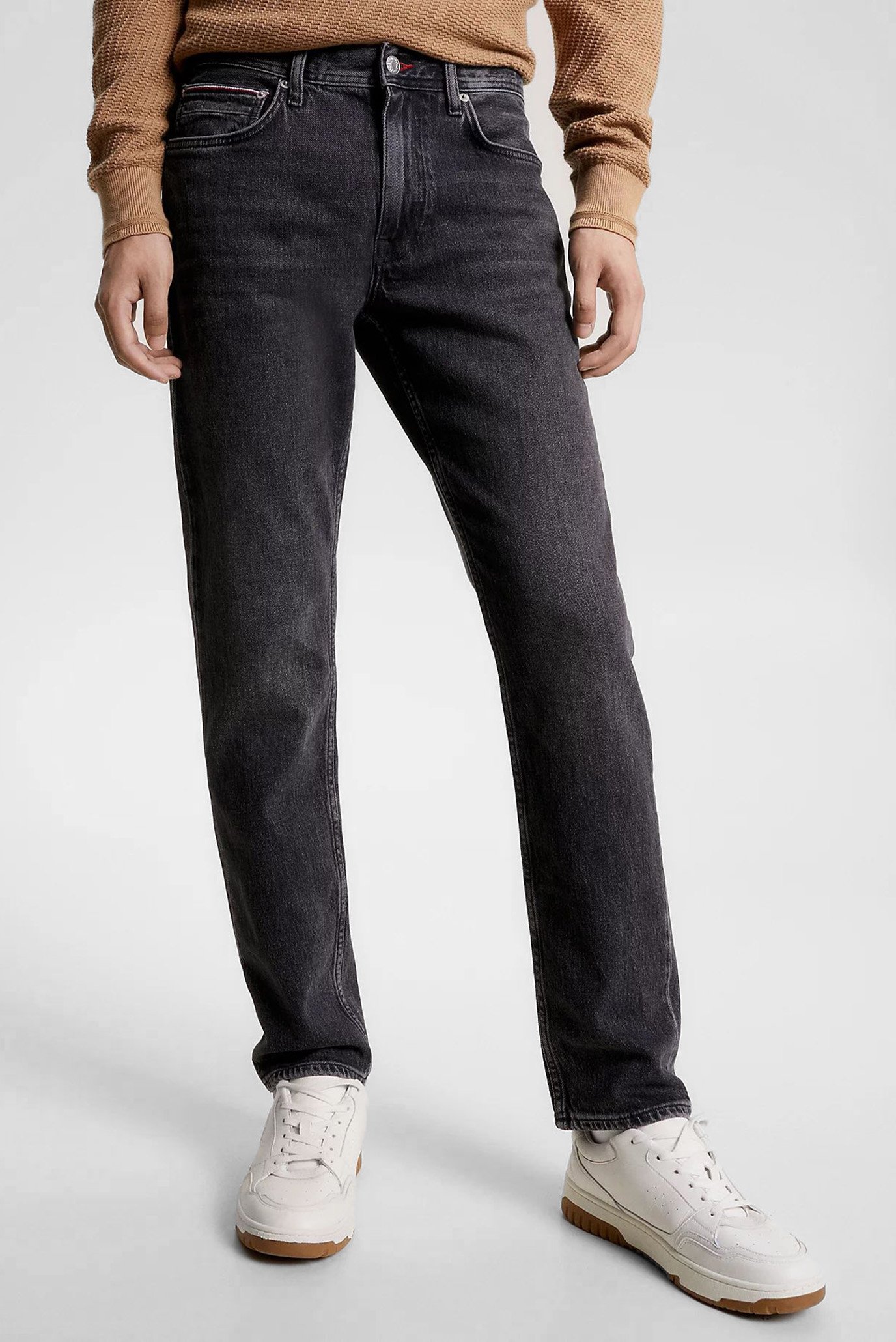 Мужские черные джинсы REGULAR MERCER STR MORGAN BLK 1