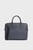 Чоловіча чорна шкіряна сумка для ноутбука TH BUSINESS LEATHER COMPUTER BAG