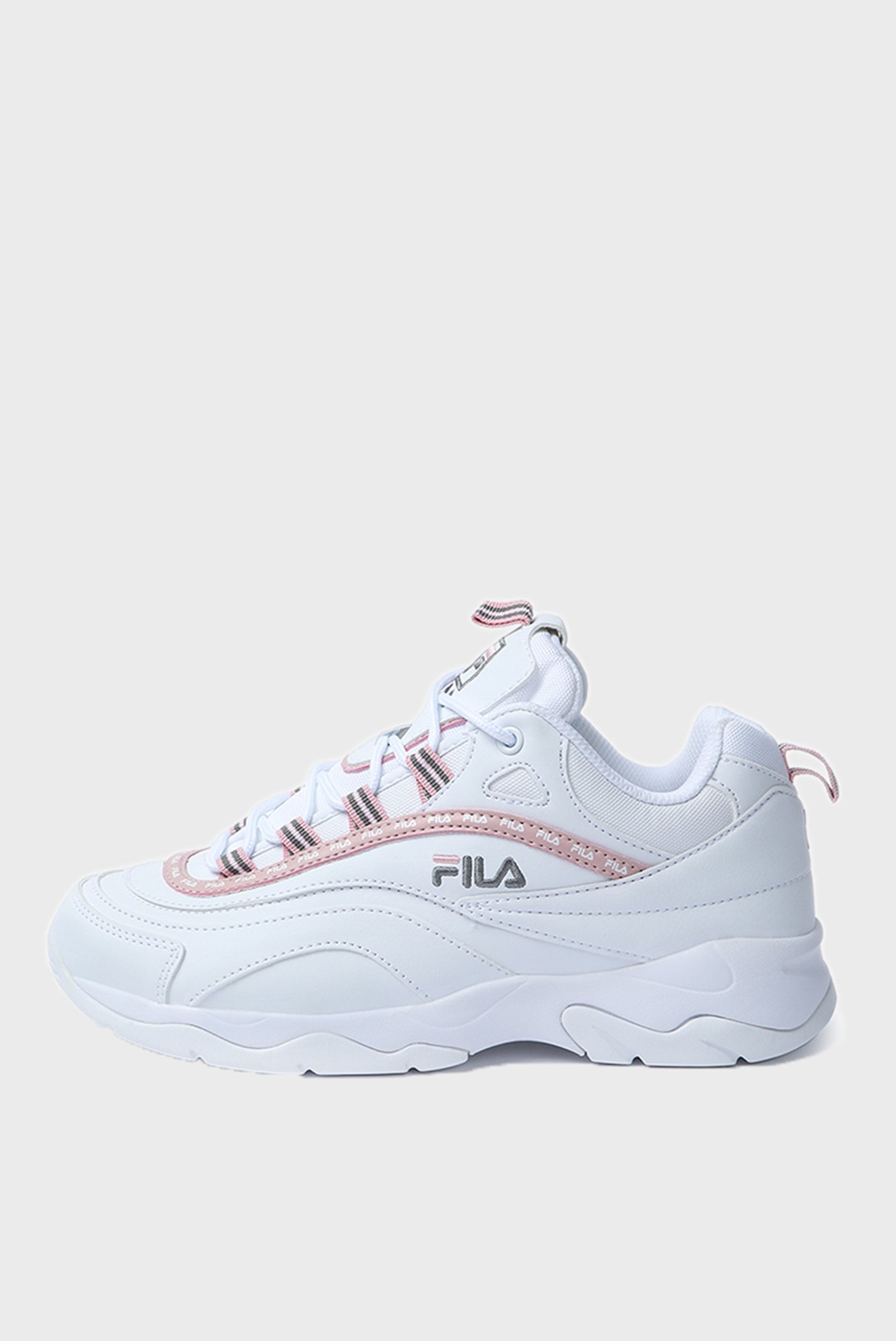 Женские белые кроссовки Ray Repeat Fila 5RM00816-111 — MD-Fashion