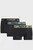 Мужские черные боксеры (3 шт)
