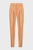 Женские оранжевые брюки WOOL TWILL PLEATED STRAIGHT PANT
