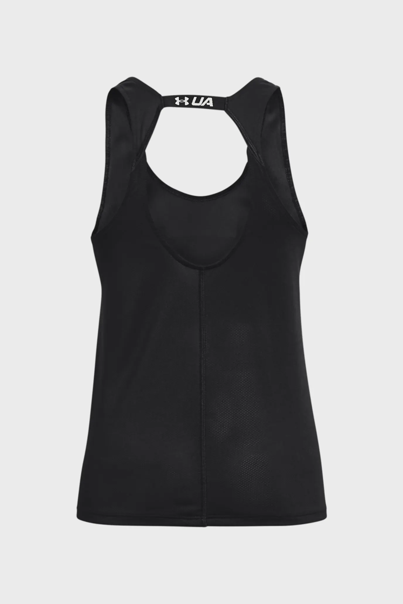 Жіноча чорна майка UA Fly By Tank-BLK 6