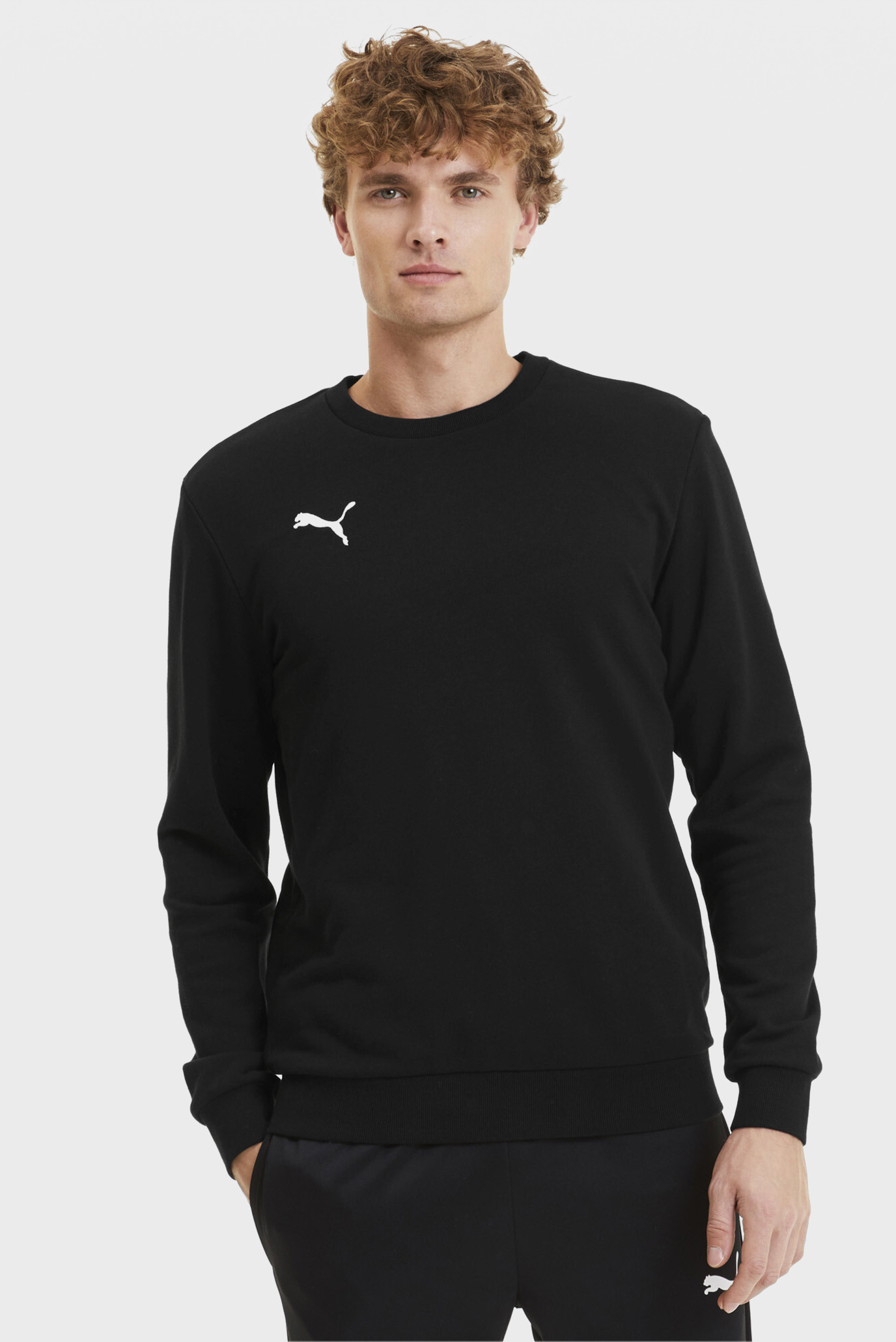 Мужской черный свитшот GOAL Casuals Men’s Sweater 1