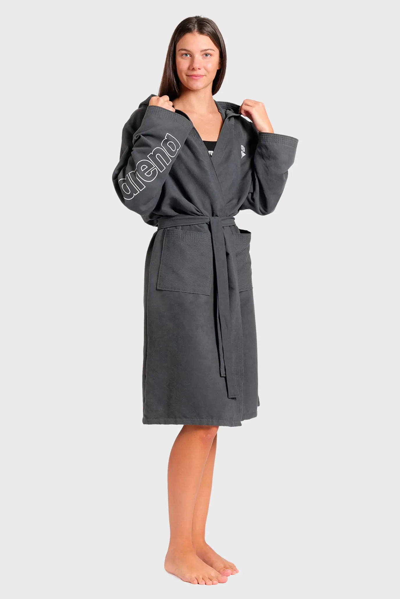 Темно-серый халат ZEAL ROBE (унисекс) 4