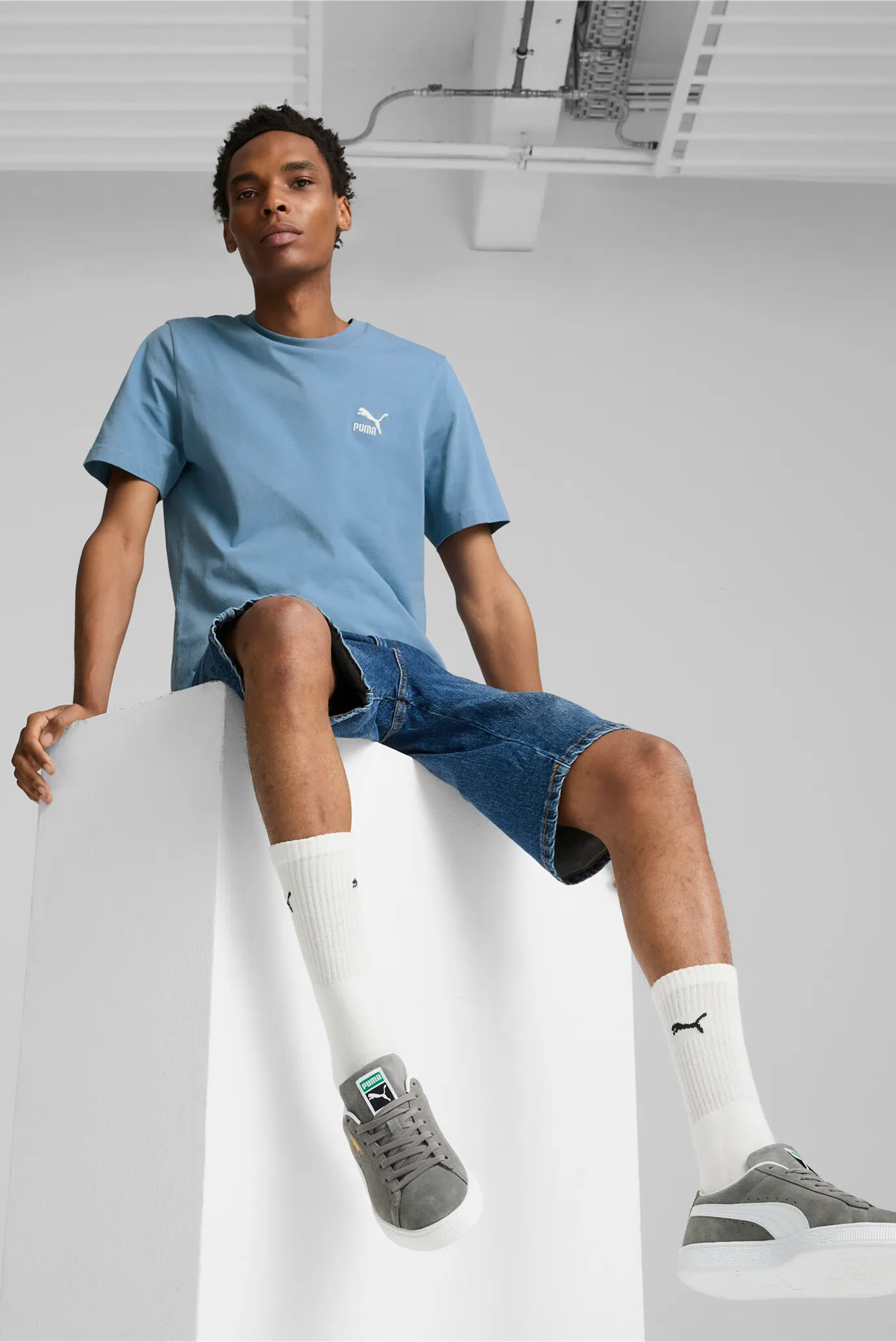 Серые замшевые сникерсы Suede Classic Sneakers Unisex 8