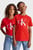 Детская красная футболка CK MONOGRAM SS