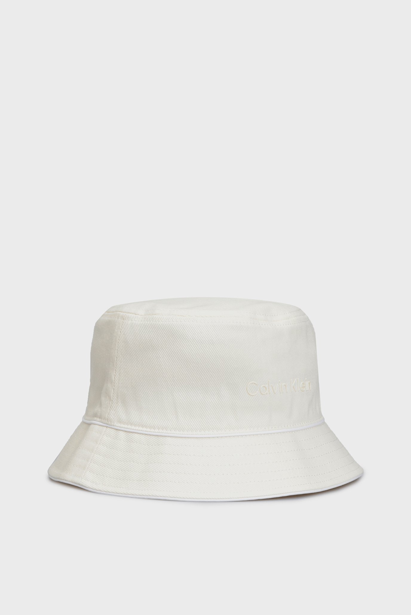 Женская белая панама CK SET BUCKET HAT 1
