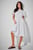 Жіноча біла сукня з візерунком
