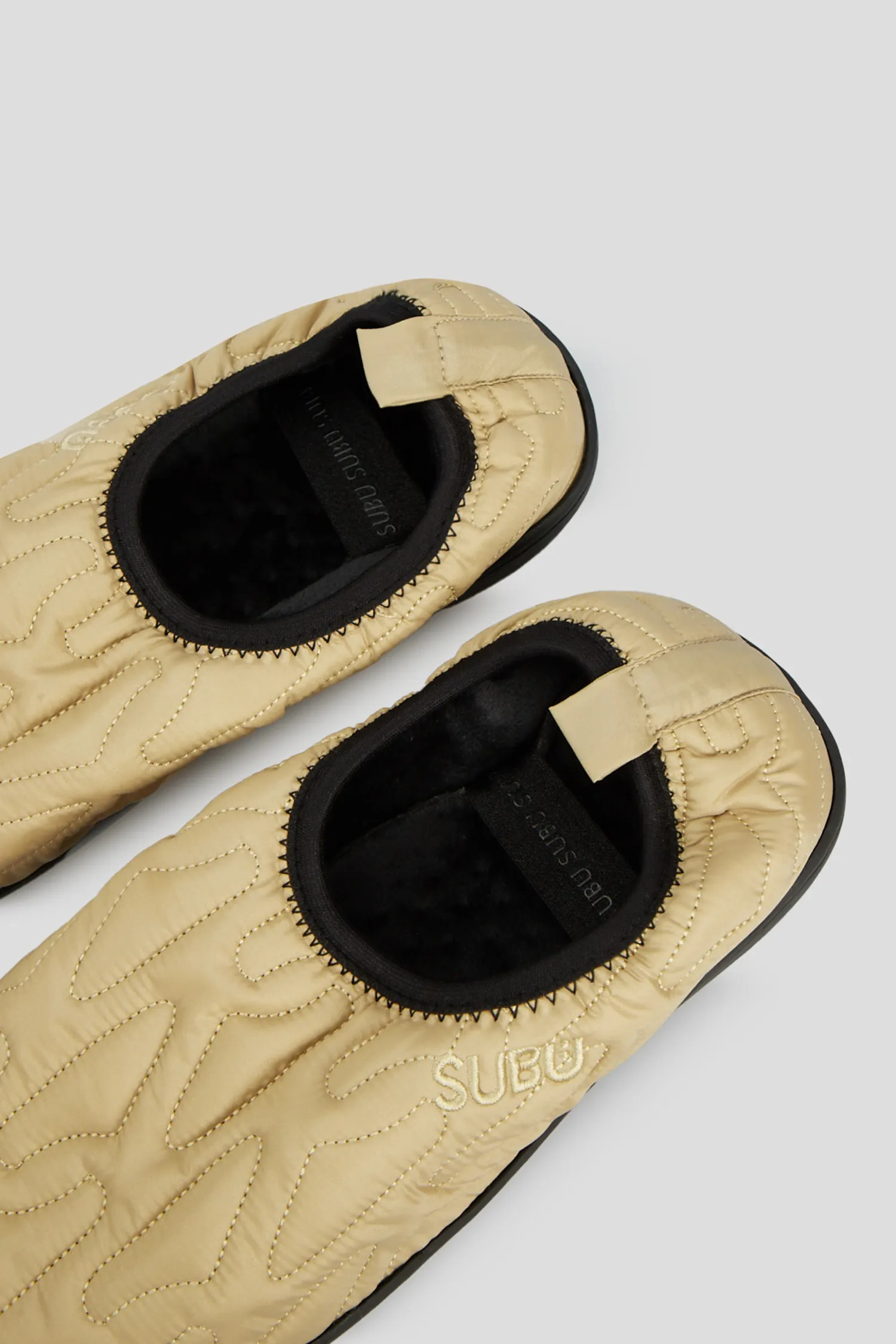 Бежевые клоги 5