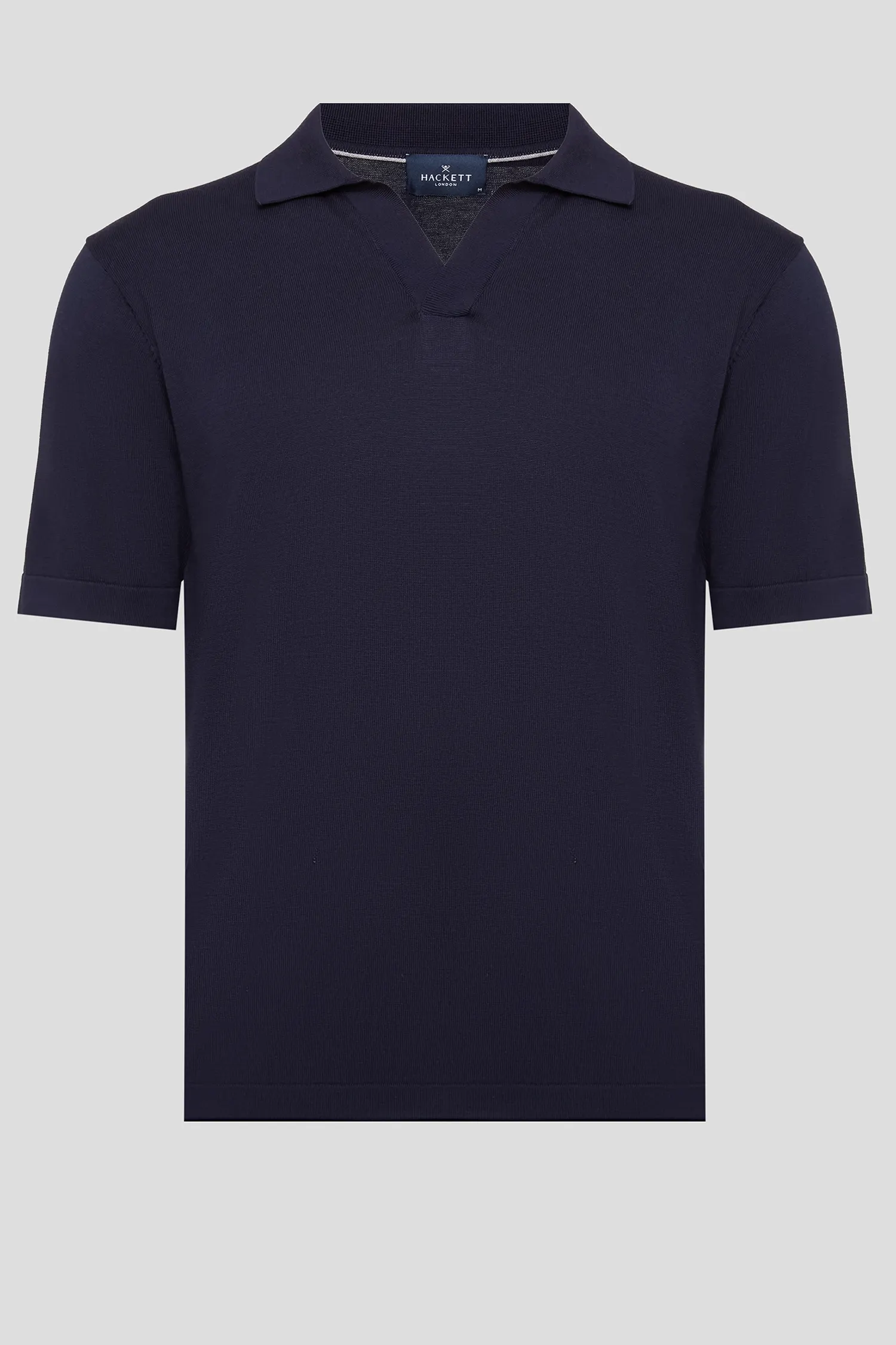 Мужское темно-синее поло 1