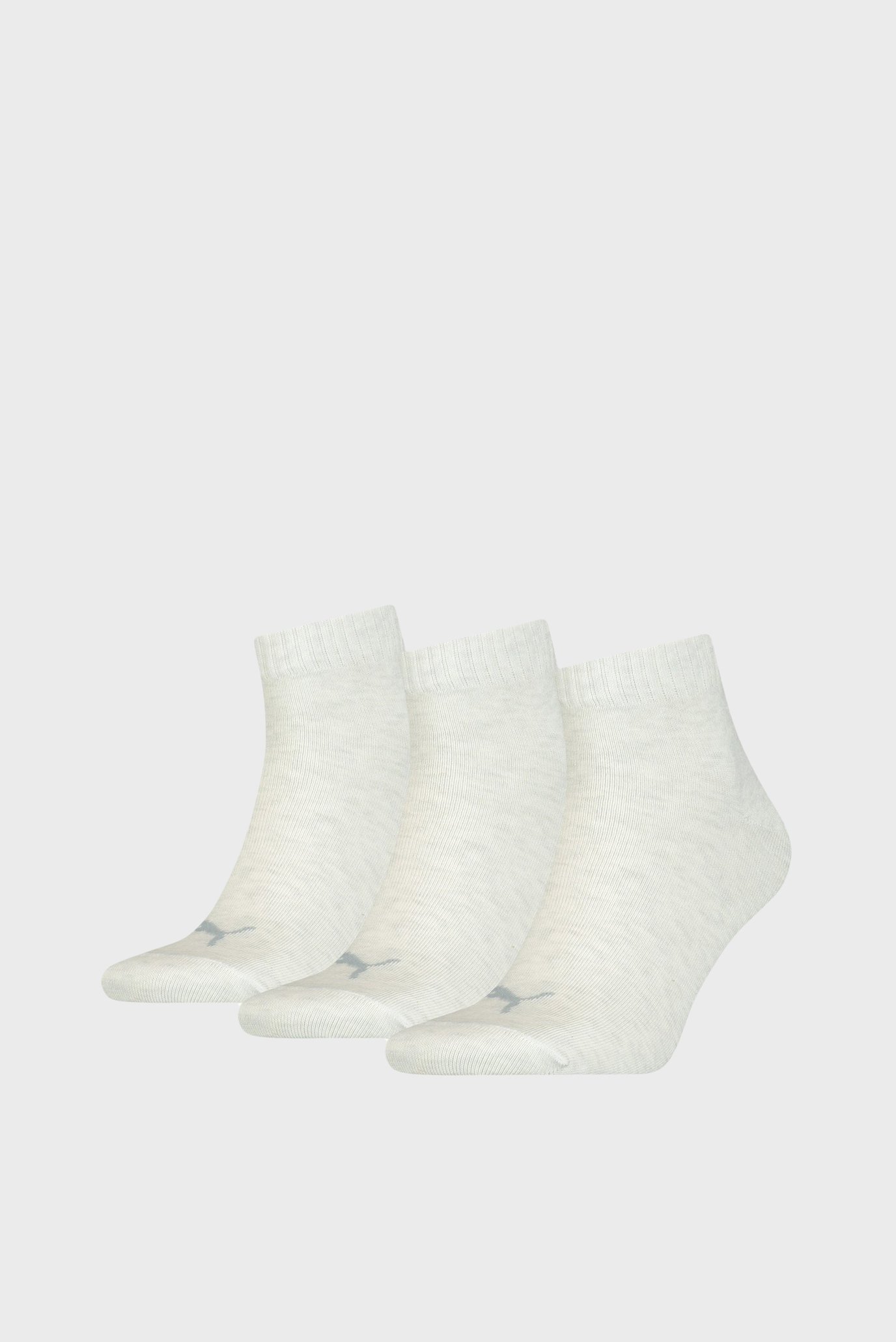 Бежеві шкарпетки (2 пари) PUMA UNISEX QUARTER PLAIN 1