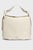 Женская белая сумка SOFT NAPPA TOTE LG