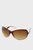 Женские коричневые солнцезащитные очки WENDY WAVY ARM