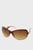 Жіночі коричневі сонцезахисні окуляри WENDY WAVY ARM